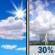 Tuesday: Mostly Sunny then Chance Showers And T-storms
