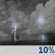 Slight Chance Thunderstorms. Chance for Measurable Precipitation 10% Slight Chance Thunderstorms. Chance for Measurable Precipitation 10%