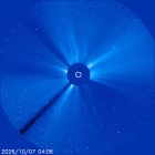Latest LASCO C3 image of the Sun