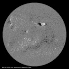Latest SDO/HMI Magnetogram image of the Sun