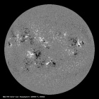 Latest SDO/HMI Magnetogram image of the Sun
