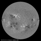 Latest SDO/HMI Magnetogram image of the Sun