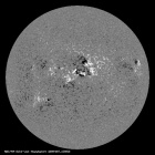 Latest SDO/HMI Magnetogram image of the Sun