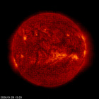 SOHO EIT 304 image of the sun